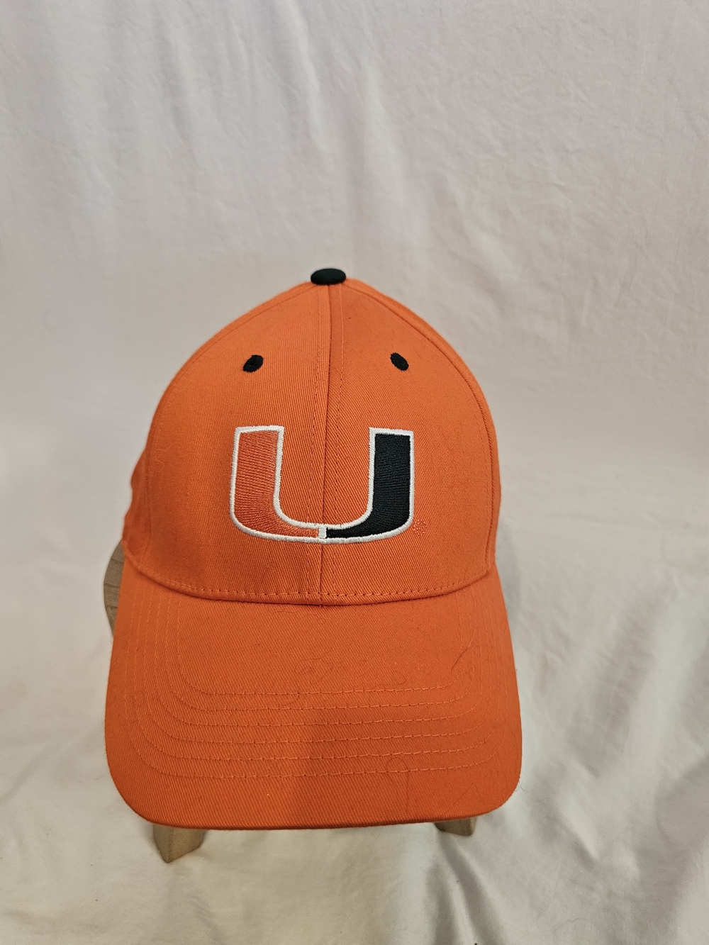 Source Unknown Orange Miami U Logo Baseball Cap